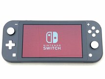 △【3】ジャンク Nintendo Switch Lite/スイッチライト グレー 任天堂 ニンテンドー 同梱不可 1円スタート_画像1