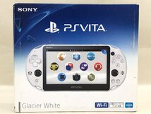 △【8】初期化済み SONY PSVITA PCH-2000 ZA22 グレイシャー・ホワイト ソニー 同梱不可 1円スタート_画像1