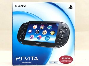 ^[7] the first period . ending SONY PSVITA PCH-1100 AA01 crystal * black Sony including in a package un- possible 1 jpy start 