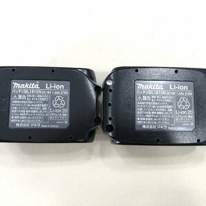 〇【未使用品】マキタ 18V 充電式インパクトドライバ 1.5Ah セット品 バッテリ2個・充電器付 TD146DWHX makita 同梱不可 1円スタートの画像5