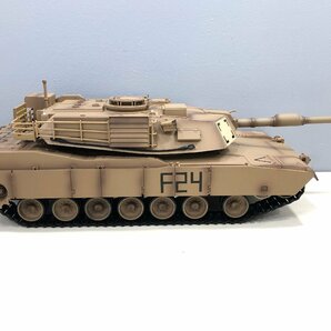 〇【2】HENG LONGラジコン 1/16 M1A2 エイブラムス Main Battle Tank 2.4GHz ヘンロン 同梱不可 1円スタートの画像5
