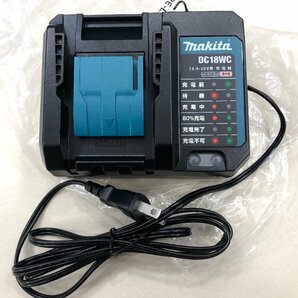 〇【未使用品】マキタ 18V 充電式インパクトドライバ 1.5Ah セット品 バッテリ2個・充電器付 TD146DWHX makita 同梱不可 1円スタートの画像6