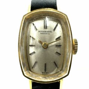 B029-H5-2403 ◎ IWC インターナショナル・ウォッチ・カンパニー レディース 手巻き 稼働 腕時計の画像1