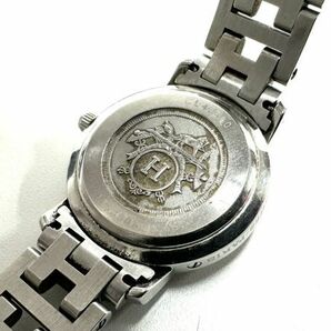 B028-C8-78 ◎ HERMES ヘルメス クリッパー CL4.210 レディース クオーツ 腕時計の画像4