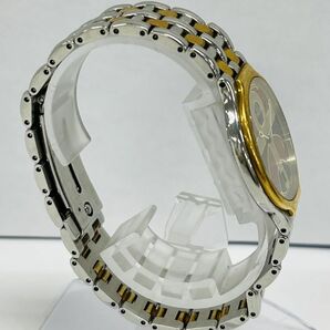 B221-W13-112 ◎ OMEGA Ω オメガ デビル シンボル 2針 メンズ デイト クォーツ 腕時計 の画像4