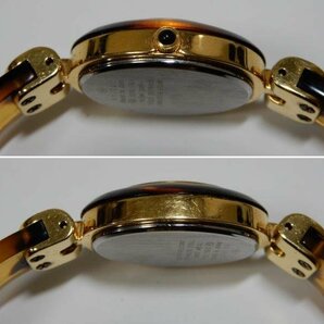 べっ甲 鼈甲 べっこう 稼働品 クオーツ 女性用腕時計 レターパックプラス可 0411W5Gの画像8