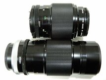 CANON LENS FD 100mm 200mm 1:4 一眼レフカメラ用レンズ 2本セット 0414W10G_画像10