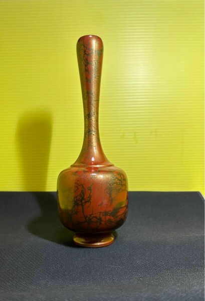 【高岡銅器】 花瓶 茶道具 華道具 銅器　一輪挿し 花器 花入 花生 銅製