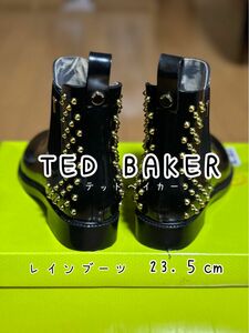 TED BAKER テッドベイカー　スタッズ付きレインブーツ