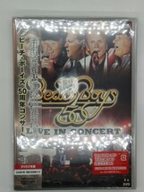 未開封新品 DVD　ビーチ・ボーイズ　THE BEACH BOYS　50周年コンサート_画像1