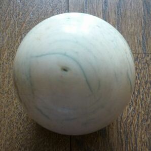 ビリヤード球 白球 白玉 ビリヤードポール 天然素材 アンティークの画像6