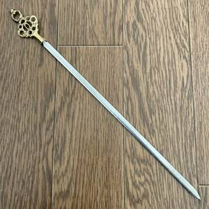  free shipping US Vintage paper-knife letter opener long type two tone 