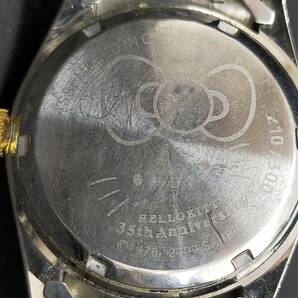 腕時計 ハローキティ 35周年 クォーツ 稼働品 HELLO KITTYの画像8