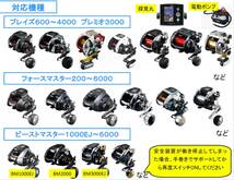 マキタ18V&1.4Vバッテリーでシマノの電動リール用アダプター (ワニ口)_画像9