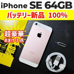 iPhone SE 初代 第1世代 64GB RoseGold ローズゴールド SIMフリー H56