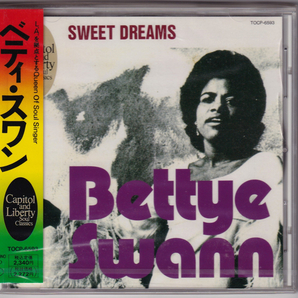 新品未開封CD ベティ・スワン ”スウィート・ドリームス” TOCP-6593の画像1