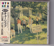 新品未開封CD　チューリップ　”WELCOME TO MY HOUSE　TOCT-6969_画像1