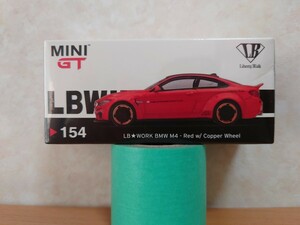 1/64 MINI-GT 154-L LB★WORKS BMW M4 Red LHD