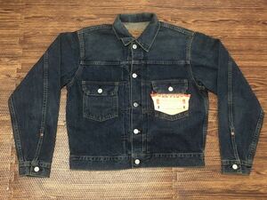 デッドストック LEVI'S リーバイス507XX BIG E デニムジャケット セカンド 2nd 日本製 40 Gジャン ヴィンテージ 71507 XX lvc バレンシア