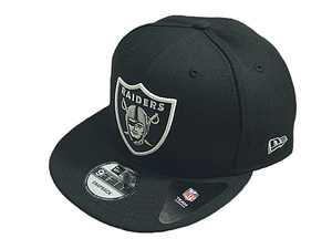 ニューエラ NEW ERA NFL スナップバックキャップ 帽子 9FIFTY NFL BASIC ラスベガス レイダース ブラック