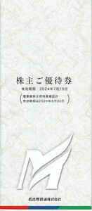 名古屋鉄道 株主優待冊子（乗車証なし）　ビーチランド モンキーパーク リトルワールド