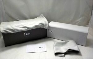 Dior　ディオール　メガネケース　ホワイト　外箱付き　