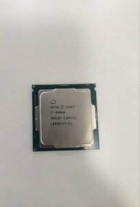 Intel CPU Core i7 8086K LGA【中古】CPU