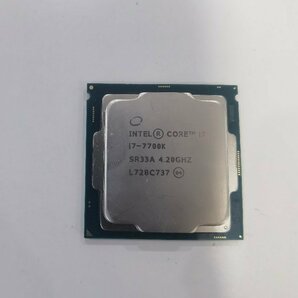 Intel CPU Core i7 7700K LGA【中古】CPUの画像1