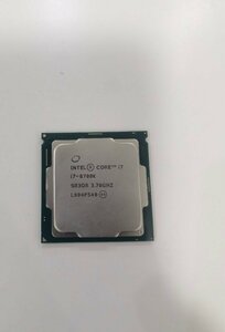 Intel CPU Core i7 8700K LGA[ used ]CPU