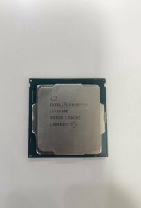 Intel CPU Core i7 8700K LGA【中古】CPU