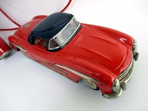レア大型　1950年代日本製　1957年型 MERCEDES 300 SL　完動極美品　長さ約28cm_画像3