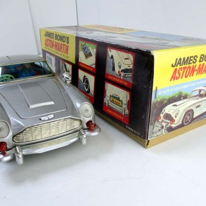 Gilbert/アオシン1965年製 James Bond 007仕様 Aston Martin DB5  完動美品 長さ約28cmの画像5