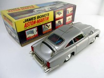 Gilbert/アオシン1965年製　James Bond 007仕様 Aston Martin DB5 　完動美品　長さ約28cm_画像3