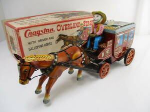 Cragstan イチダ １９５０年代製　駅馬車　完動美品　長さ約37cm