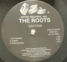 [ 12 / レコード ] The Roots / Clones & Section ( Hip Hop ) DGC - DGC12-22216 ヒップホップ_画像3