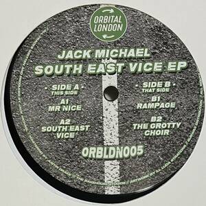 [ 12 / レコード ] Jack Michael / South East Vice EP ( House / Breakbeat ) Orbital London ハウス ブレイクビーツ