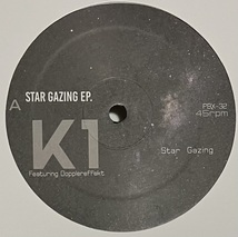 [ 12 / レコード ] K1 Featuring Dopplereffekt / Star Gazing EP. ( Techno / Electro ) Puzzlebox Records デトロイト エレクトロ_画像1