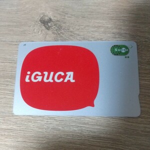 無記名IGUCA(地域連携Suica・チャージ残高０円) 