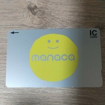 無記名manaca(チャージ残高０円) _画像1