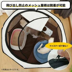 ペット サークル ケージ ハウス 折りたたみ 犬 猫 防水 コンパクトの画像3