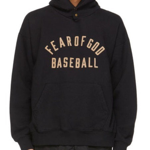 FEAR OF GOD■BASEBALL hoodie ロゴパーカー ブラック L■フィアオブゴッド2024SSFOG ESSENTIALSエッセンシャルズの画像5