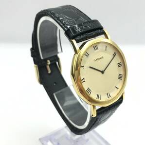  ○E12-285 SEIKO/セイコー LASSALLE ラサール 2針 メンズ クォーツ 腕時計 レザーベルト 5A54-013A 付属品ありの画像2