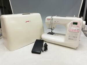 A243-221【動作確認済】JANOME/ジャノメ　コンピューターミシン　JP510P/843型【中古品】