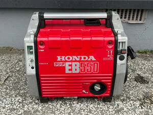 北見発☆最落なし！発電機！ホンダ！デンタ！型式 EB550！動作OK！Wタップ！出力450W！売切！☆ 