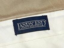 1990's LAND'S END beige chino pants コットンパンツ チノパン_画像8