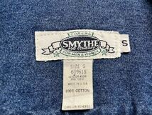 1990's made in usa SMYTHE AND COMPANY denim mixi coat スプリングコート ロングコート ヴィンテージ _画像9