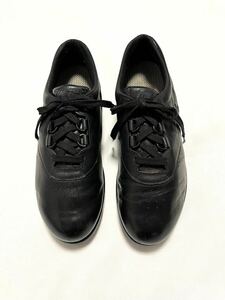 made in usa SAS black Tripad comfort leather shoes スニーカー トレーニングシューズ 