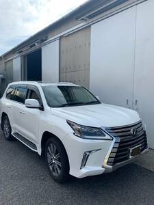 LexusLX570 4WD 2016　One owner　Odometer短　Vehicle inspectionincluded