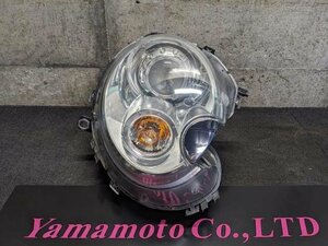 【Ｃ】BMW MINI R55 ミニ クーパーS クラブマン ZG16 Ｈ22　純正 右 HID ヘッド ライト　ＨＩＤ点灯確認済み　右ハンドル車