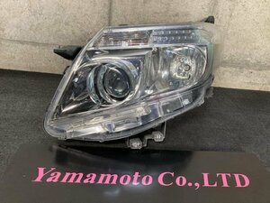 80 エスクァイア ZRR80 ZWR80 純正 左 ヘッドライト LED 点灯OK【ジャンク】刻印【E】28-227